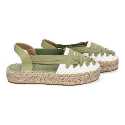 Alpargata Plana Estilo Valenciana para Mujer con Yute, Comodas y Elegantes, Diseño Moderno con Cintas - Imagen 5