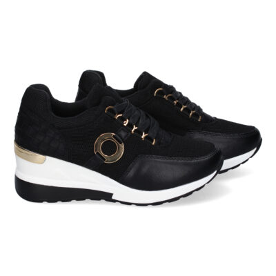 Zapatilla de Mujer, Comoda, Diseño Moderno, Cierre de Cordones - Imagen 5