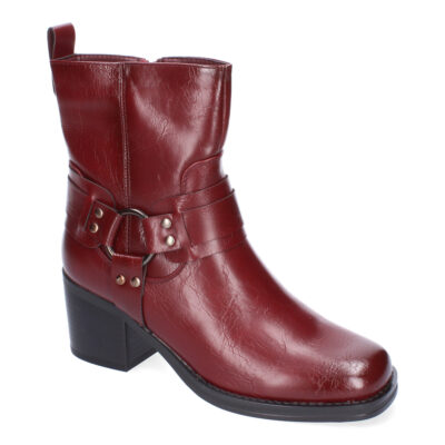 Botines de Tacón para Mujer, Elegantes Adorno de Hebilla - Imagen 3
