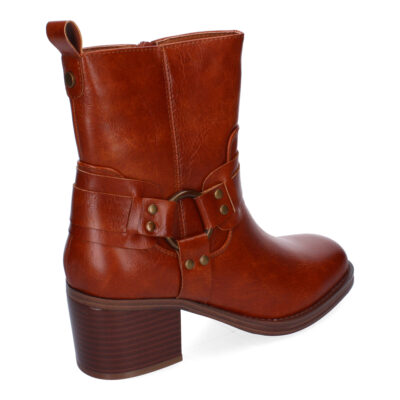 Botines de Tacón para Mujer, Elegantes Adorno de Hebilla - Imagen 4