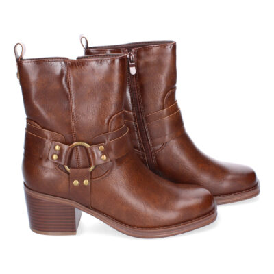 Botines de Tacón para Mujer, Elegantes Adorno de Hebilla - Imagen 5