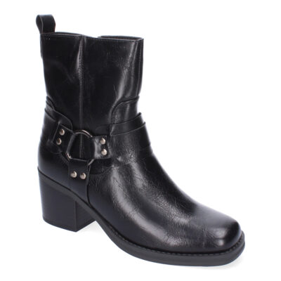 Botines de Tacón para Mujer, Elegantes Adorno de Hebilla - Imagen 3