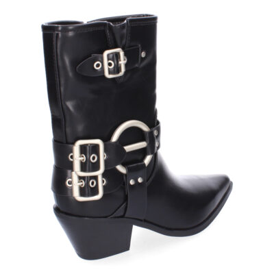 Botines de Mujer, Estilo Motero, Comodos y Elegantes Diseño Moderno - Imagen 4
