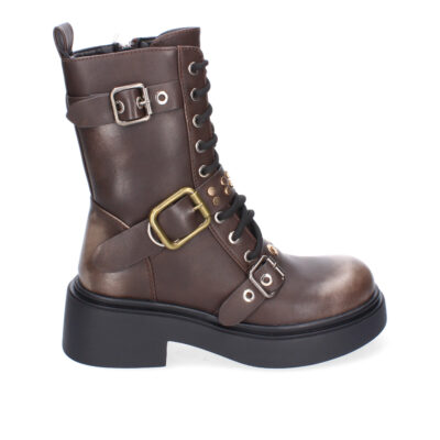 Bota de Tacón para Mujer, Comodas y Elegantes, Adornos de Hebillas - Imagen 2