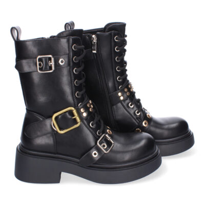 Bota de Tacón para Mujer, Comodas y Elegantes, Adornos de Hebillas - Imagen 5