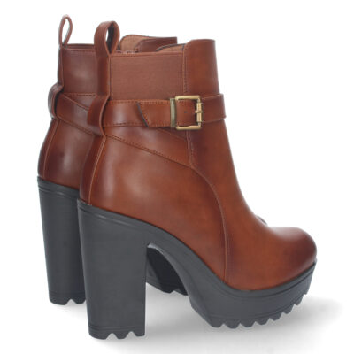 Botin de Tacon y Plataforma con Hebilla - Imagen 4