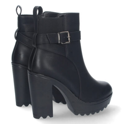 Botin de Tacon y Plataforma con Hebilla - Imagen 4