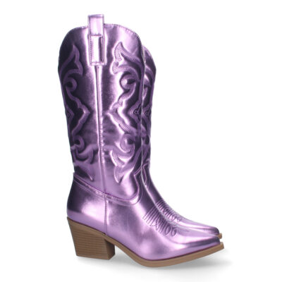 Bota de Tacon Campero y Cremallera