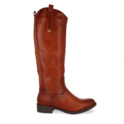 Bota de Mujer con Elástico en el Gemelo