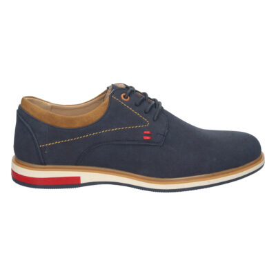 Zapato con Estampado Liso y Cordones - Imagen 2
