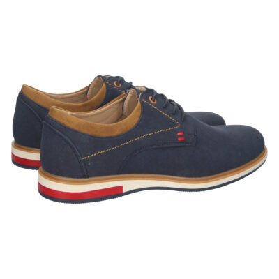 Zapato con Estampado Liso y Cordones - Imagen 4