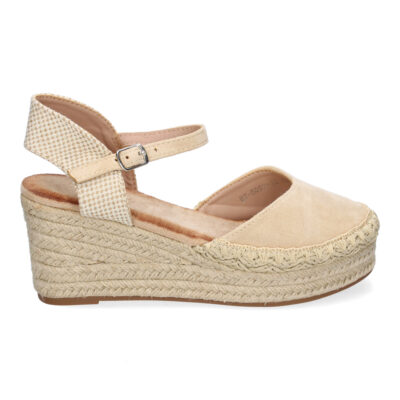 Sandalia de Cuña de Yute para Mujer, Comodas y Elegantes con Detalles Trenzados - Imagen 2