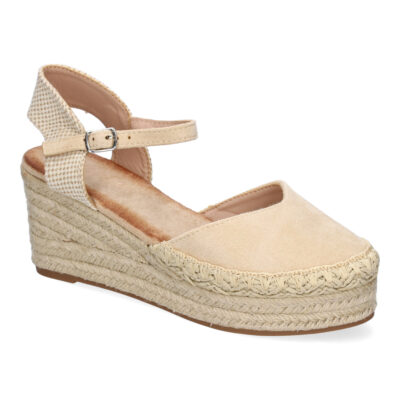 Sandalia de Cuña de Yute para Mujer, Comodas y Elegantes con Detalles Trenzados - Imagen 3