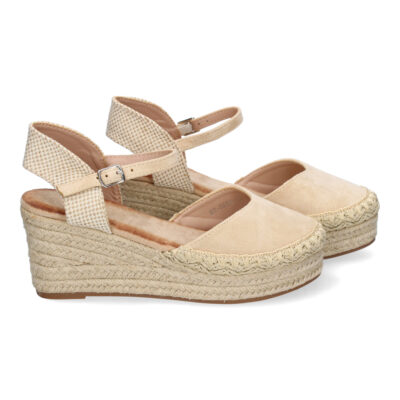 Sandalia de Cuña de Yute para Mujer, Comodas y Elegantes con Detalles Trenzados - Imagen 5
