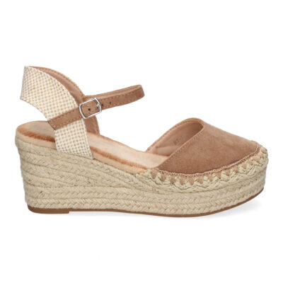 Sandalia de Cuña de Yute para Mujer, Comodas y Elegantes con Detalles Trenzados - Imagen 2