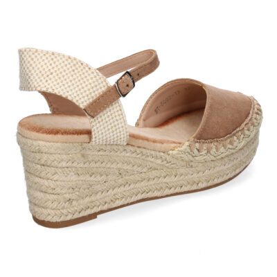 Sandalia de Cuña de Yute para Mujer, Comodas y Elegantes con Detalles Trenzados - Imagen 4