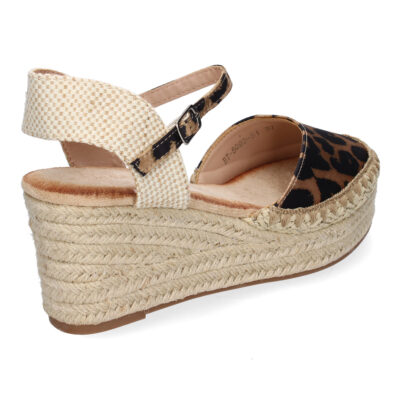 Sandalia de Cuña de Yute para Mujer, Comodas y Elegantes con Detalles Trenzados - Imagen 4