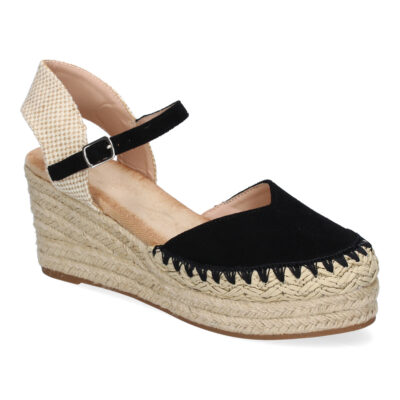 Sandalia de Cuña de Yute para Mujer, Comodas y Elegantes con Detalles Trenzados - Imagen 3