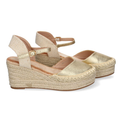 Sandalia de Cuña de Yute para Mujer, Comodas y Elegantes con Detalles Trenzados - Imagen 5