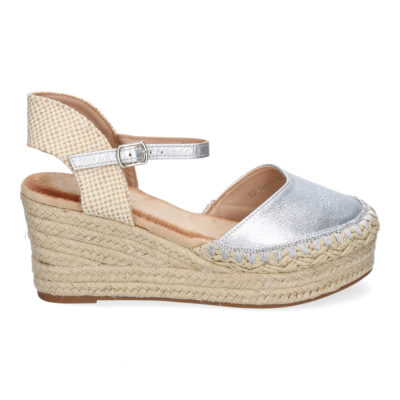 Sandalia de Cuña de Yute para Mujer, Comodas y Elegantes con Detalles Trenzados - Imagen 2