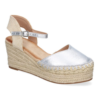 Sandalia de Cuña de Yute para Mujer, Comodas y Elegantes con Detalles Trenzados - Imagen 3
