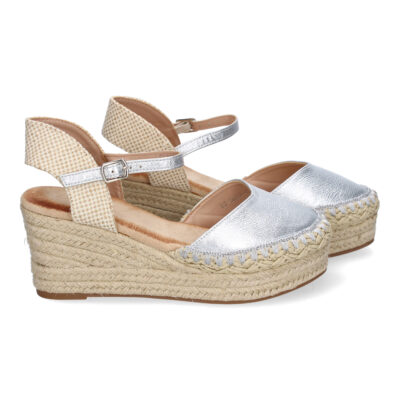 Sandalia de Cuña de Yute para Mujer, Comodas y Elegantes con Detalles Trenzados - Imagen 5