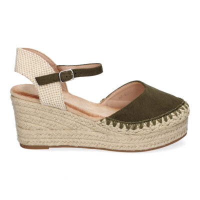 Sandalia de Cuña de Yute para Mujer, Comodas y Elegantes con Detalles Trenzados - Imagen 2