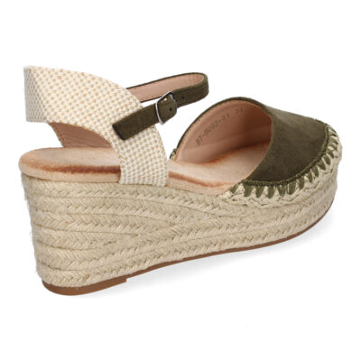 Sandalia de Cuña de Yute para Mujer, Comodas y Elegantes con Detalles Trenzados - Imagen 4