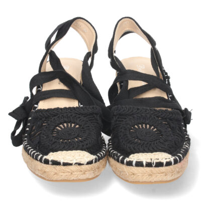 Sandalia de Cuña con Cordones - Imagen 4