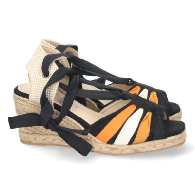 Sandalia de Cuña con Cordones