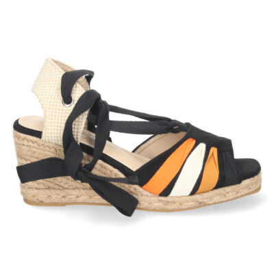 Sandalia de Cuña con Cordones - Imagen 2
