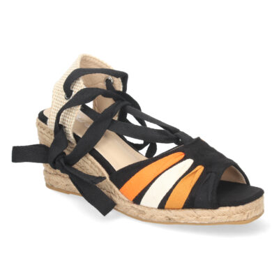 Sandalia de Cuña con Cordones - Imagen 3