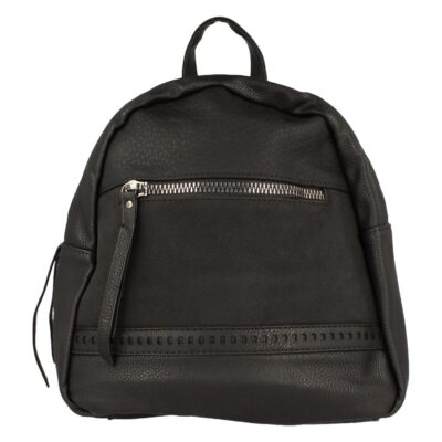 Mochila con Flecos y Cremallera