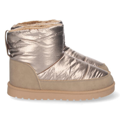 Botin Plano de Material Acolchado