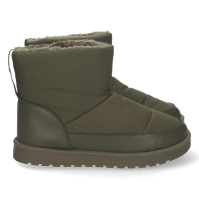 Botin Plano de Material Acolchado