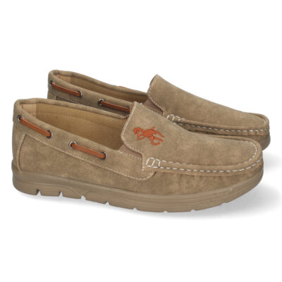 Mocasin Plano Para Hombre