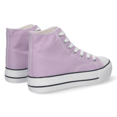 Zapatilla Abotinada Estampado y Cordones - Imagen 4
