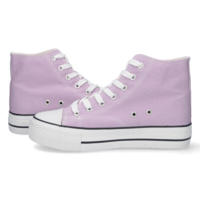 Zapatilla Abotinada Estampado y Cordones - Imagen 5