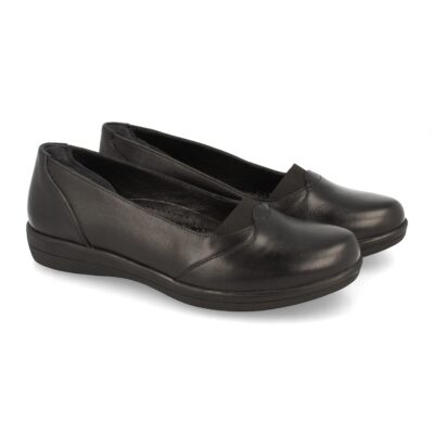 Mocasin Plano Fabricado en Piel