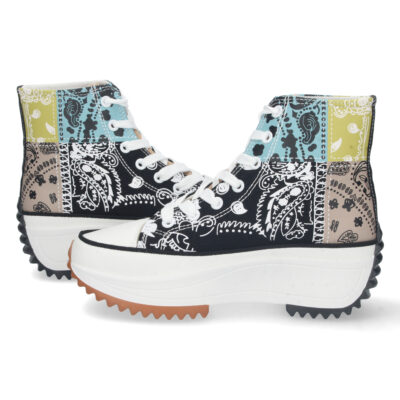 Zapatilla Abotinada Estampado y Cordones - Imagen 5
