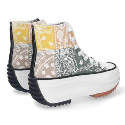 Zapatilla Abotinada Estampado y Cordones - Imagen 4
