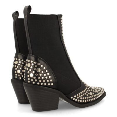 Botin de Mujer con Tachuelas Metalicas - Imagen 4