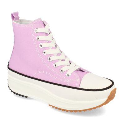 Zapatilla Abotinada de Plataforma con Cordones - Imagen 4