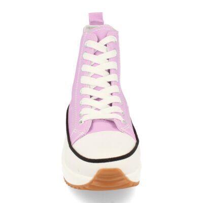 Zapatilla Abotinada de Plataforma con Cordones - Imagen 5