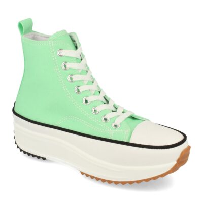 Zapatilla Abotinada de Plataforma con Cordones - Imagen 3