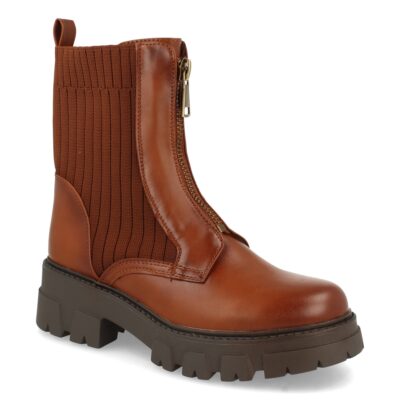Botin de Plataforma con Elástico y Cremallera - Imagen 3