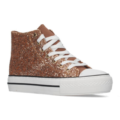Zapatilla Abotinada de Lentejuelas y Cordones - Imagen 3