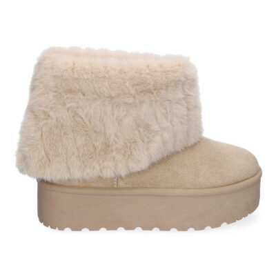 Botin Australiano de Plataforma para Mujer, Comodos y Calentitos, Forrados con Pelo - Imagen 2