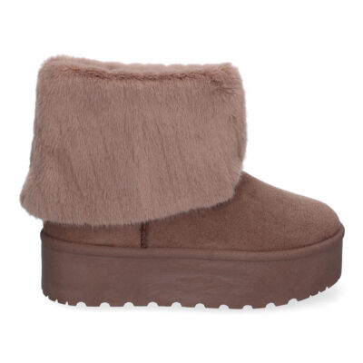 Botin Australiano de Plataforma para Mujer, Comodos y Calentitos, Forrados con Pelo - Imagen 2