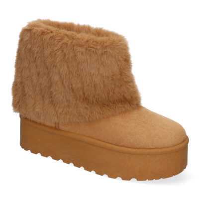 Botin Australiano de Plataforma para Mujer, Comodos y Calentitos, Forrados con Pelo - Imagen 3